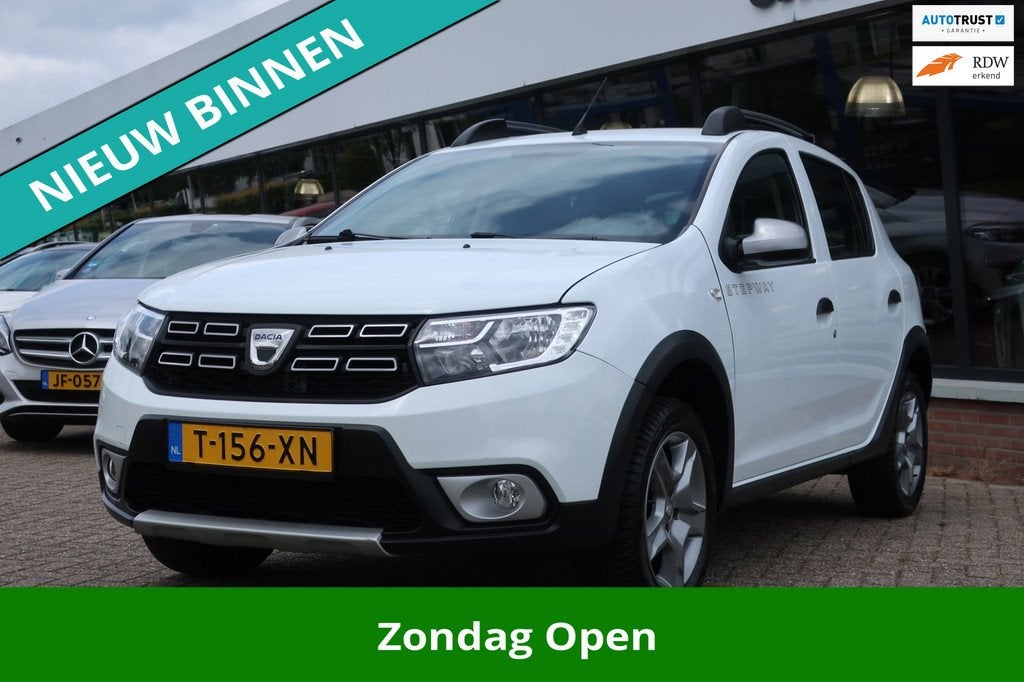 Dacia Sandero 0.9 TCe Tech Road LED_AIRCO_CRUIS_NAVI_PDC_TRE, Auto's, Dacia, Bedrijf, Te koop, Sandero, ABS, Airbags, Airconditioning