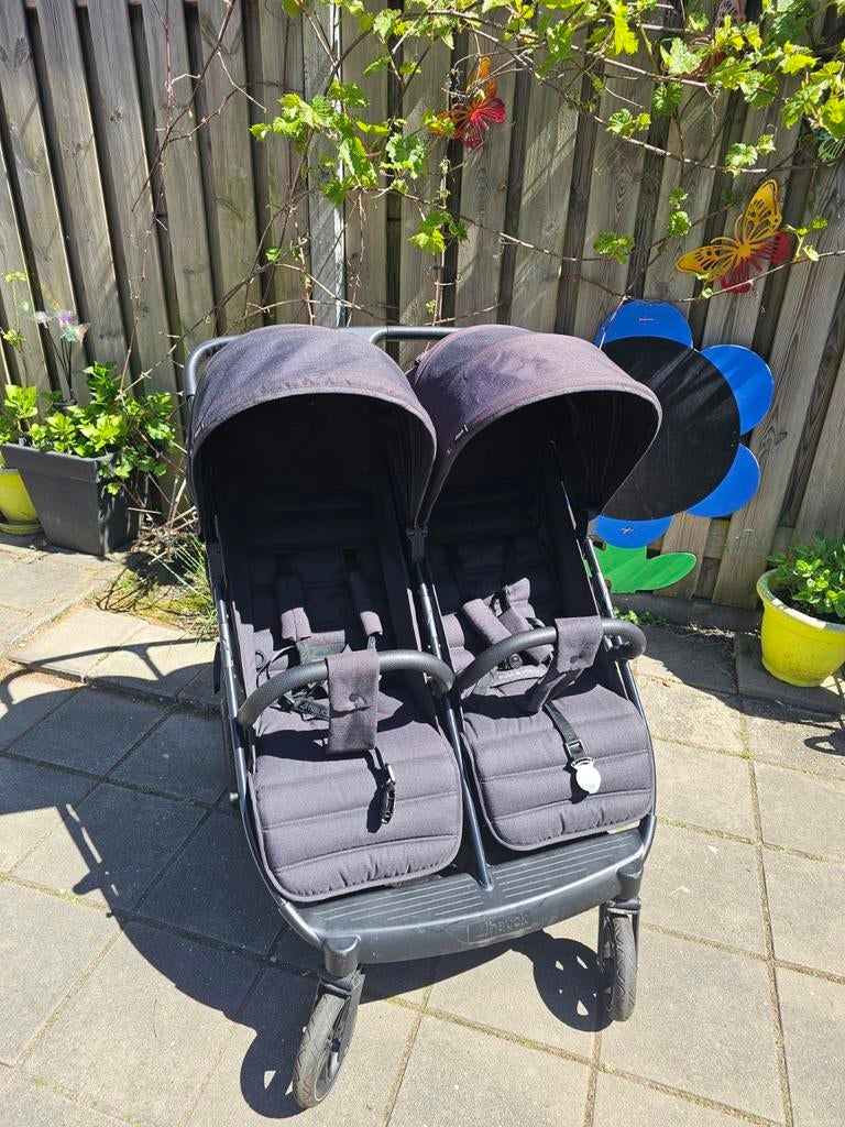 Zo goed als nieuwe Uptown Duo Wagen - Ideaal voor twee!, Duowagen, Zo goed als nieuw, Ophalen, Kinderwagen
