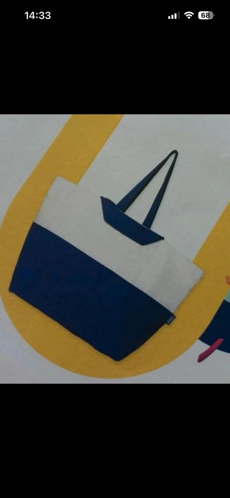 Strandtas nieuw, Ophalen of Verzenden, Nieuw, Wit, Shopper