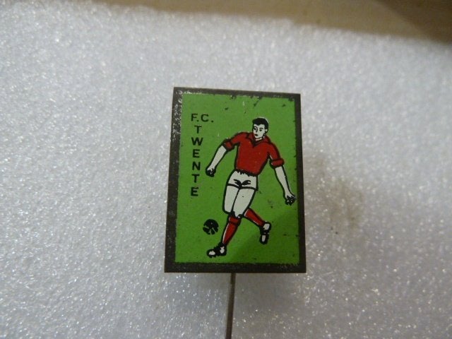 Vintage FC Twente Speldje - Voetbal Pin, Ophalen of Verzenden, Gebruikt, Sport, Speldje of Pin