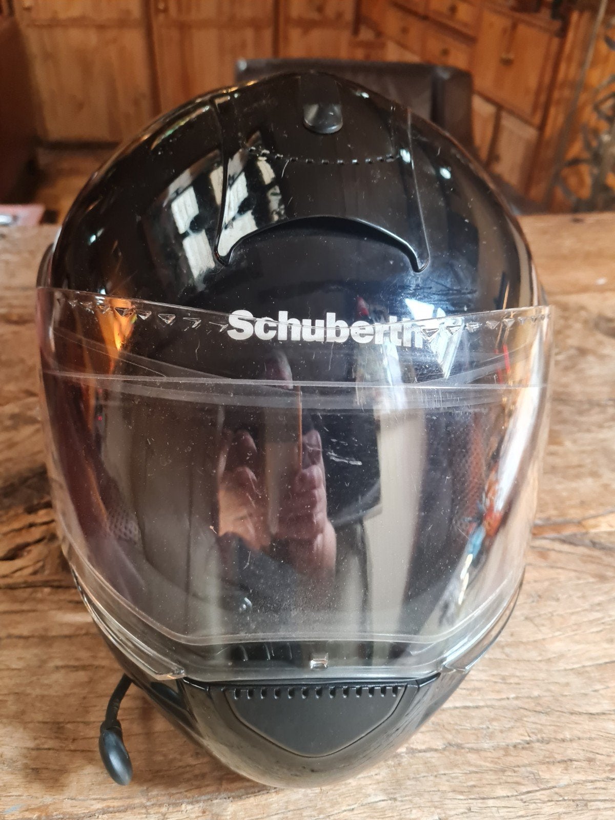 Schubert C3 motorhelm large  met ingebouwde headset, Ophalen of Verzenden, Tweedehands, L, Overige merken