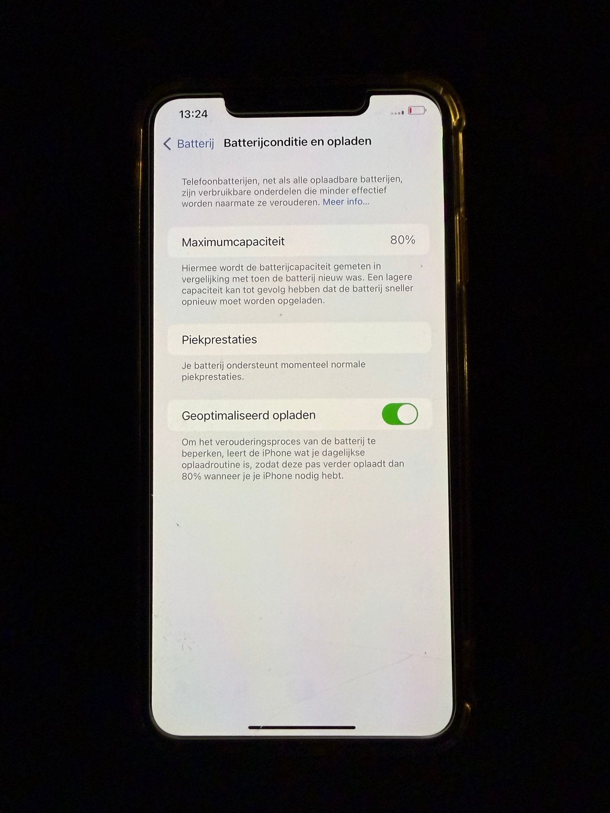 iPhone XS Max - Achterkant kapot - 80% batterij, 256 GB, 80 %, Gebruikt, Ophalen of Verzenden