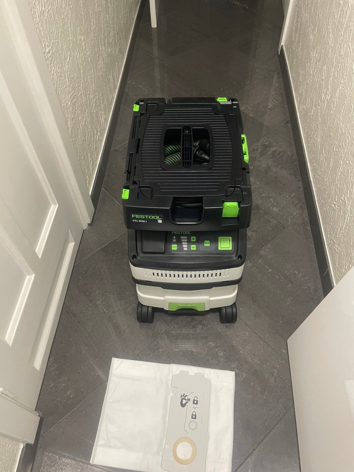 Festool CTL MIDI I Stofzuiger - 1200W - Klasse L - 15L., Ophalen of Verzenden, Zo goed als nieuw