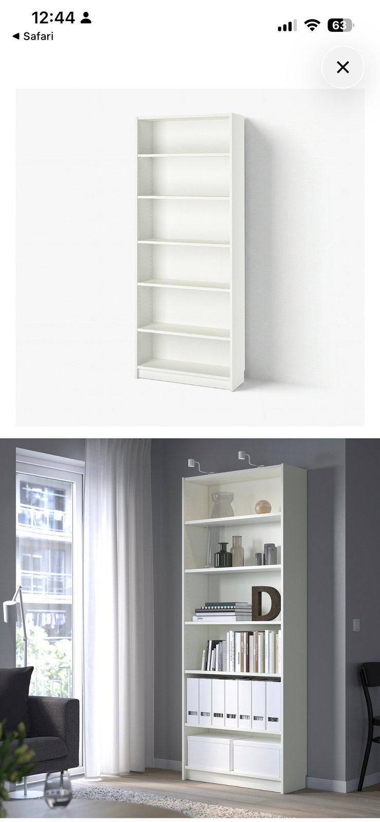 Ikea Billy boekenkast wit 70x29x197 - VANDAAG OPHALEN, Ophalen, 200 cm of meer, 50 tot 100 cm, Zo goed als nieuw