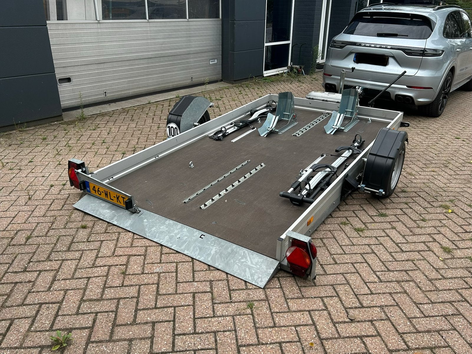 Humbaur HKT 183 117 s zakbare Motor/Autotransporter, Ophalen, Zo goed als nieuw