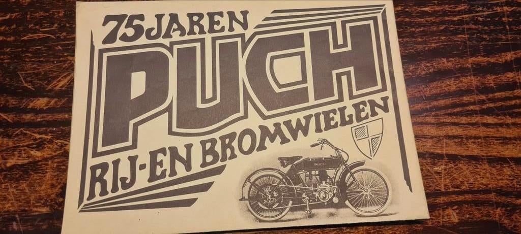 75 jr Puch poster, Ophalen of Verzenden