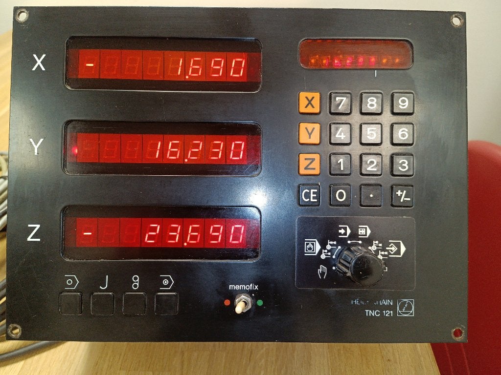 Heidenhain TNC121 display, Ophalen, Gebruikt, Overige soorten, Heidenhain