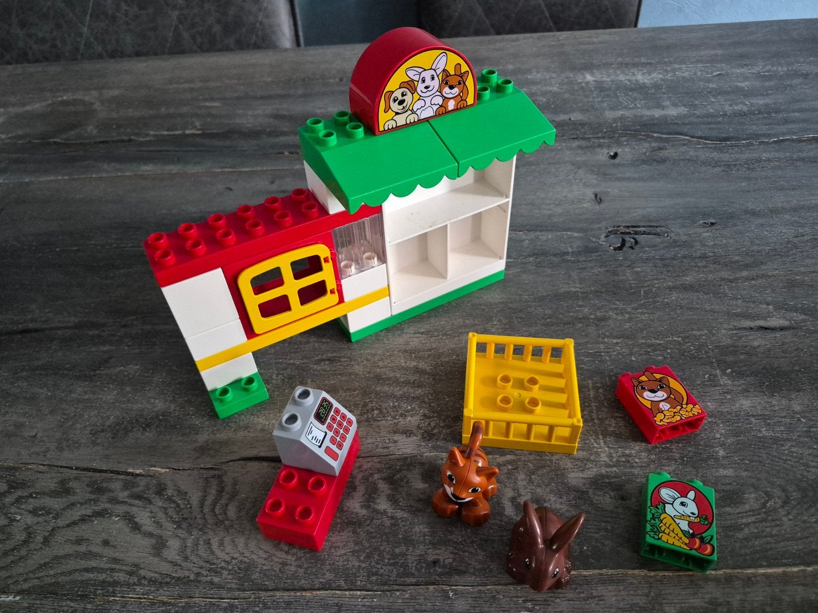 LEGO Duplo 5656 Dierenwinkel, Ophalen of Verzenden, Gebruikt, Inclusief minifiguren, Duplo