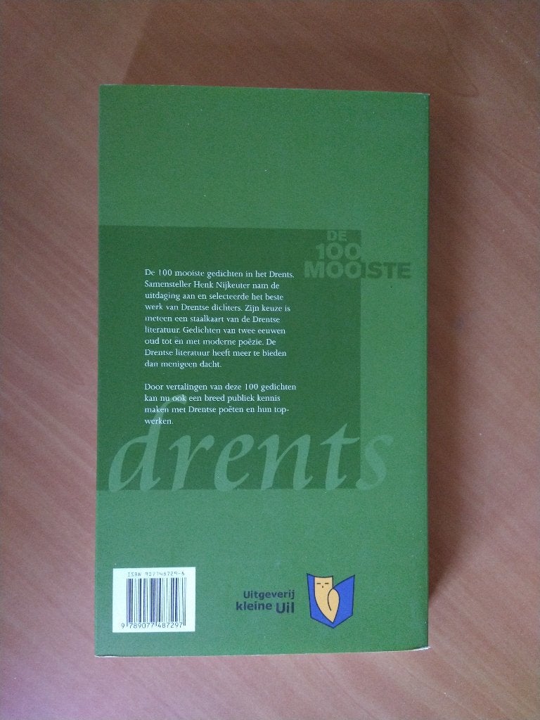 De 100 mooiste Drentse gedichten, Boeken, Ophalen of Verzenden, Zo goed als nieuw