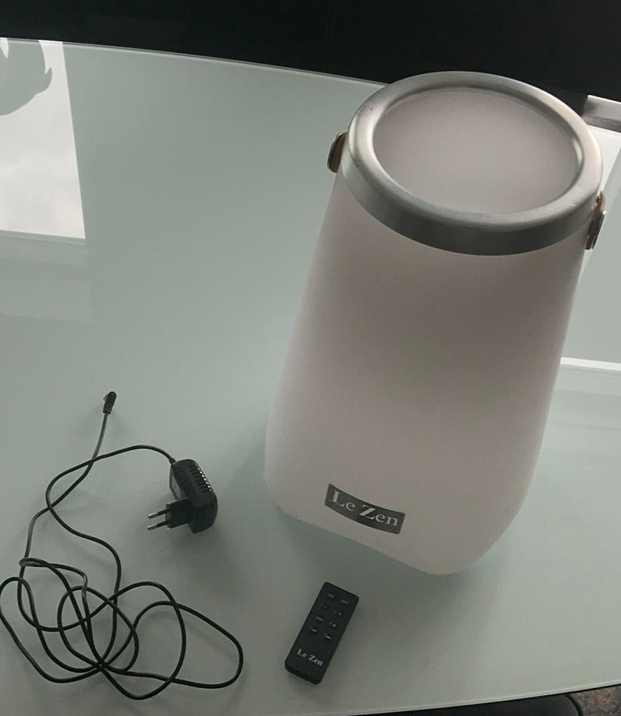 Le Zen Original Sfeerlicht/Wijnkoeler/Bluetooth speaker, Ophalen of Verzenden, Zo goed als nieuw
