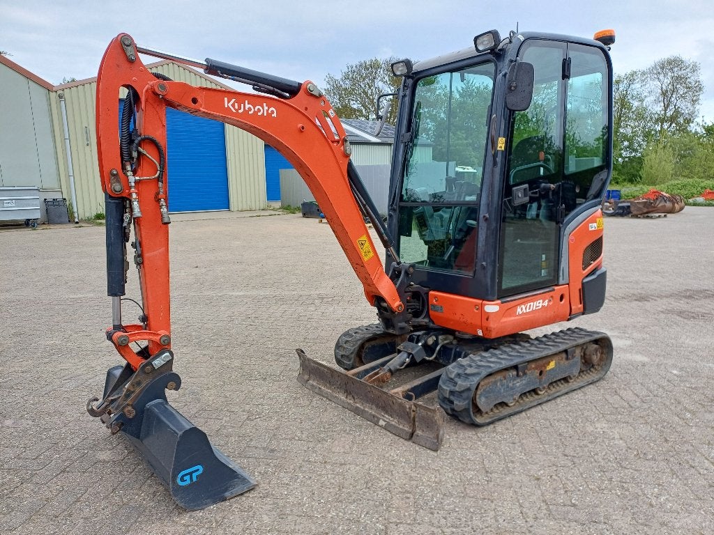 Kubota KX019-4 bj: 2016 mini graafmachine, Ophalen, Graafmachine