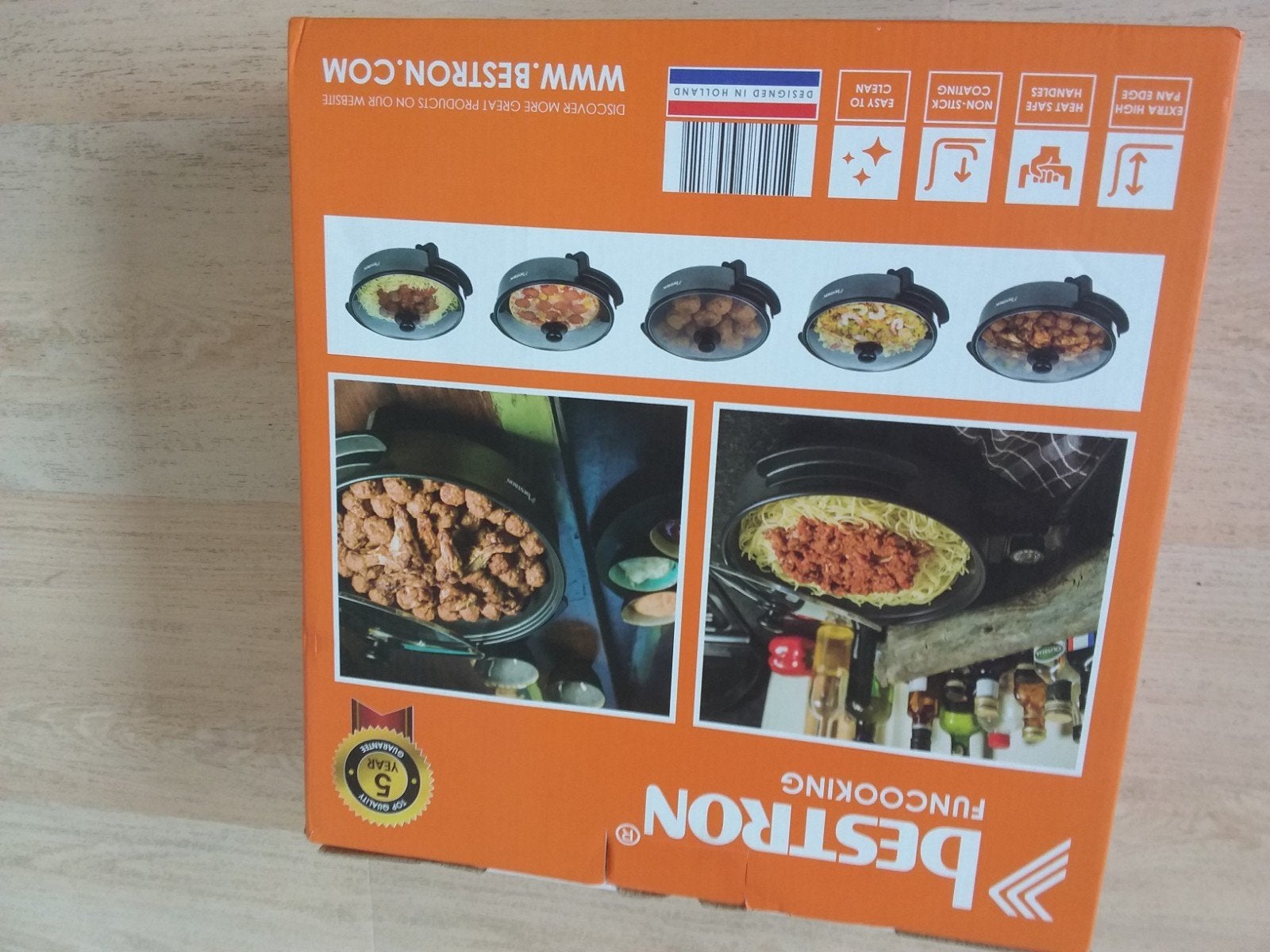 Nieuwe  bestron   hapjespan, Ophalen of Verzenden, Nieuw, 4 t/m 7 personen