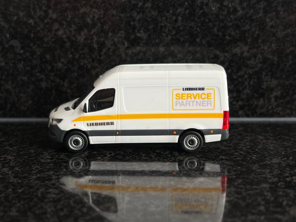Decals transfer logo set Liebherr service partner 1:87 H0, Verzenden, Nieuw