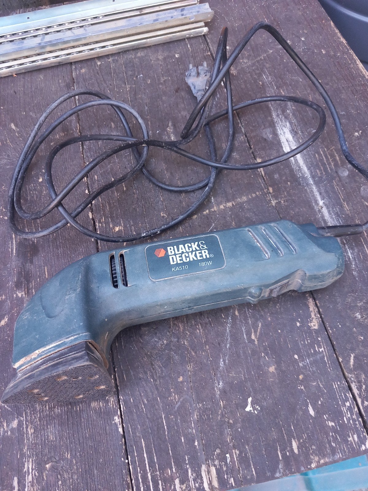 Black & Decker KA510 Vlakschuurmachine 180W, Ophalen, Gebruikt, Minder dan 600 watt, Vlakschuurmachine