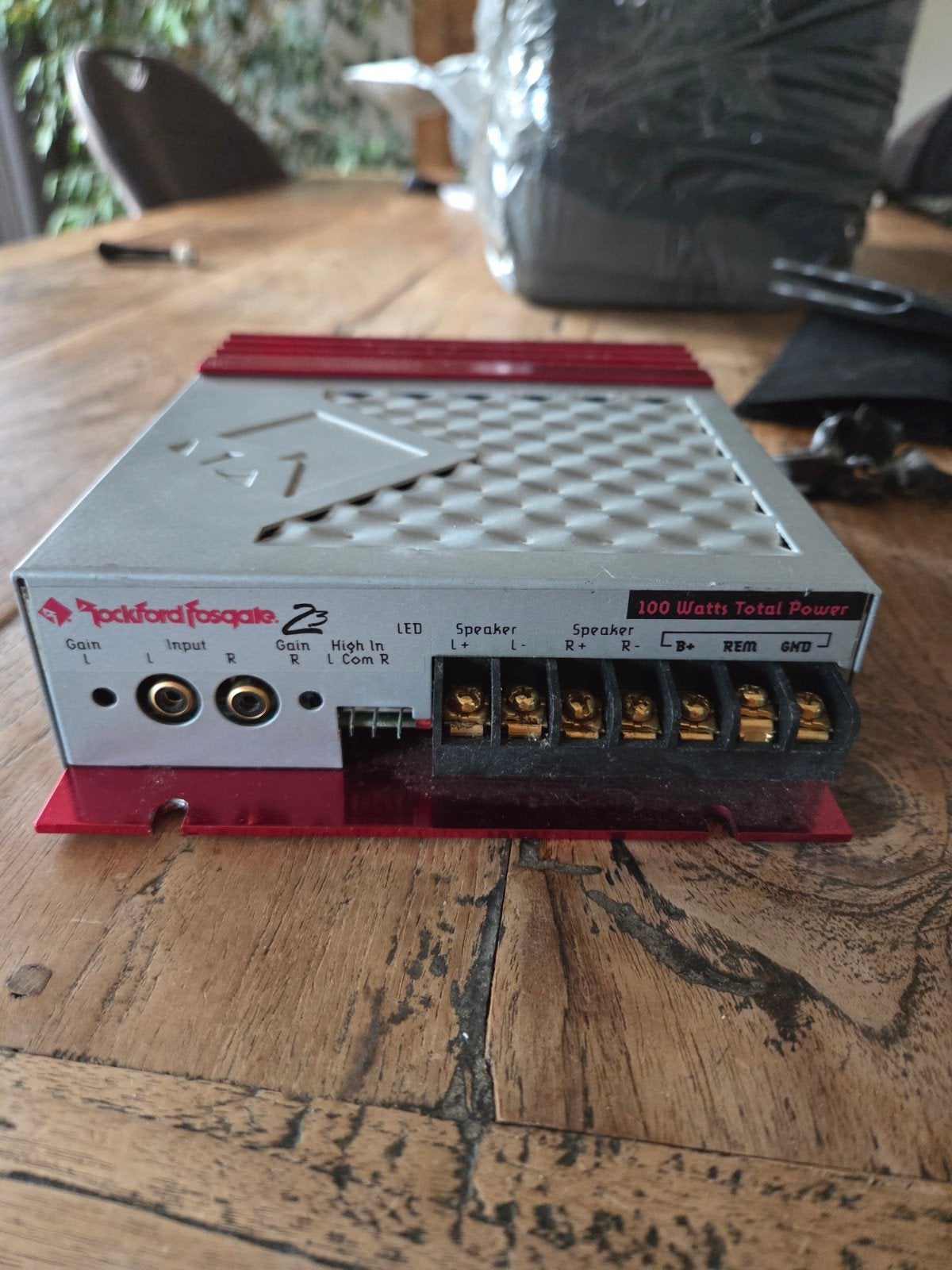 Rockford Fosgate 2.3 2-channel amplifier 1998, Auto diversen, Autospeakers, Ophalen of Verzenden, Zo goed als nieuw