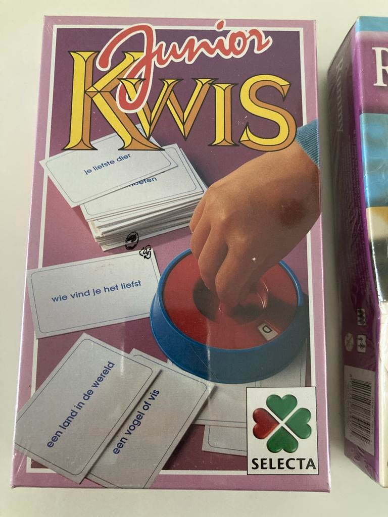 Junior Kwis Gezelschapsspel - Nieuw in plastic, Drie of vier spelers, Ophalen, Nieuw