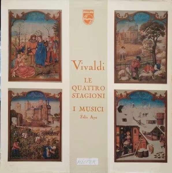 LP Vivaldi , Félix Ayo – Le Quattro Stagioni 6500 877 Vinyl, Overige typen, Ophalen of Verzenden, Zo goed als nieuw, 12 inch