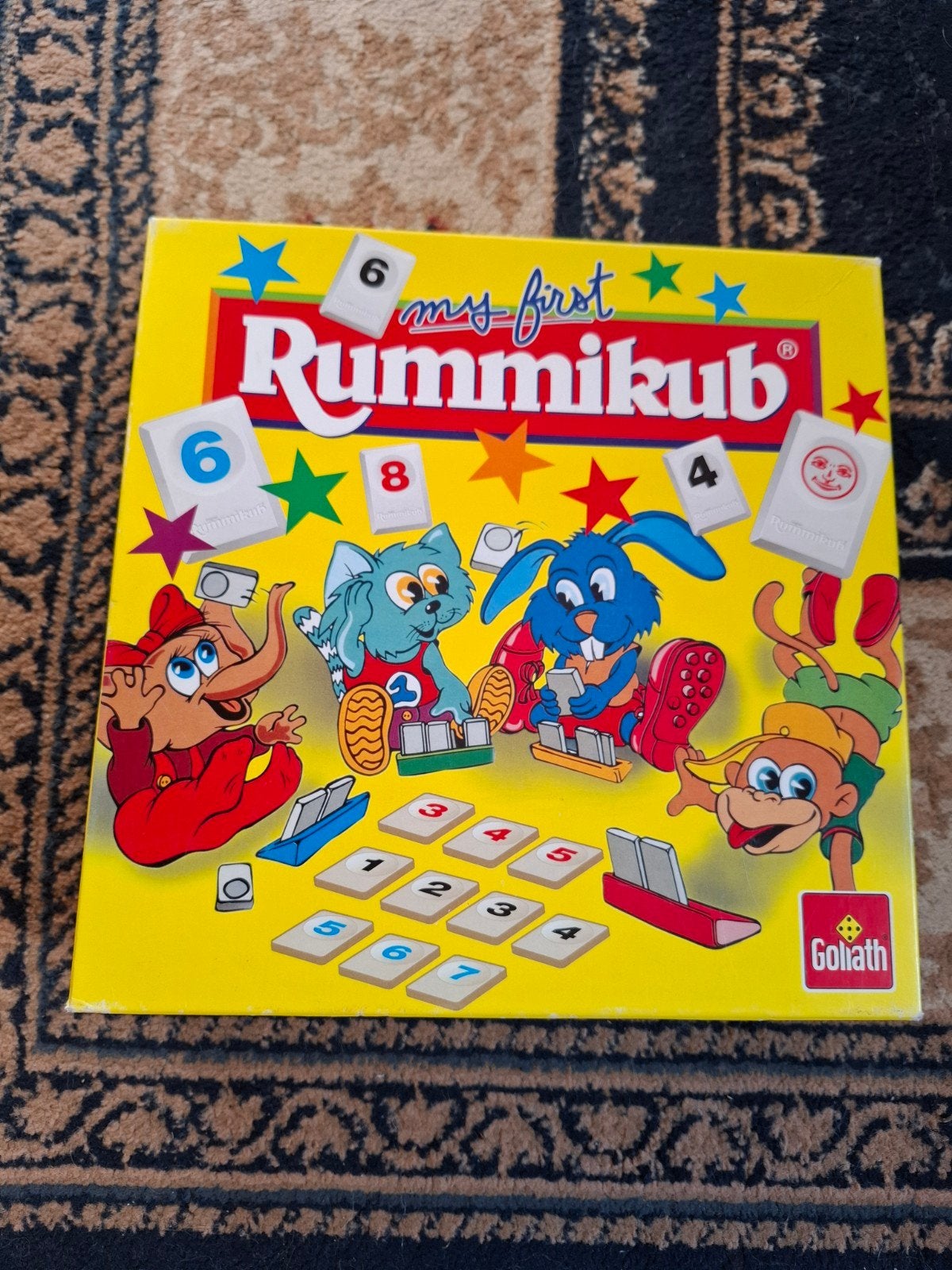My First Rummikub, Een of twee spelers, Ophalen of Verzenden, Zo goed als nieuw, Goliath
