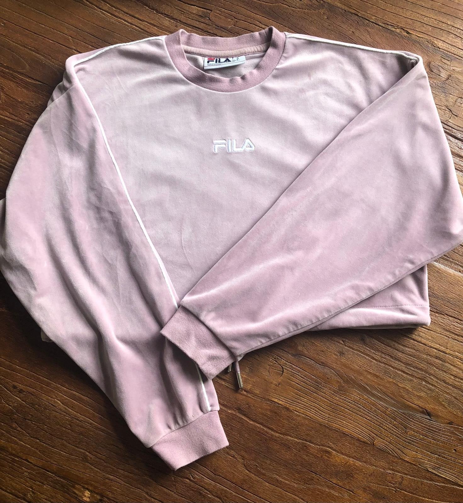 Fila Cropped Trui Roze Maat M, Ophalen of Verzenden, Zo goed als nieuw, Maat 38/40 (M), Roze
