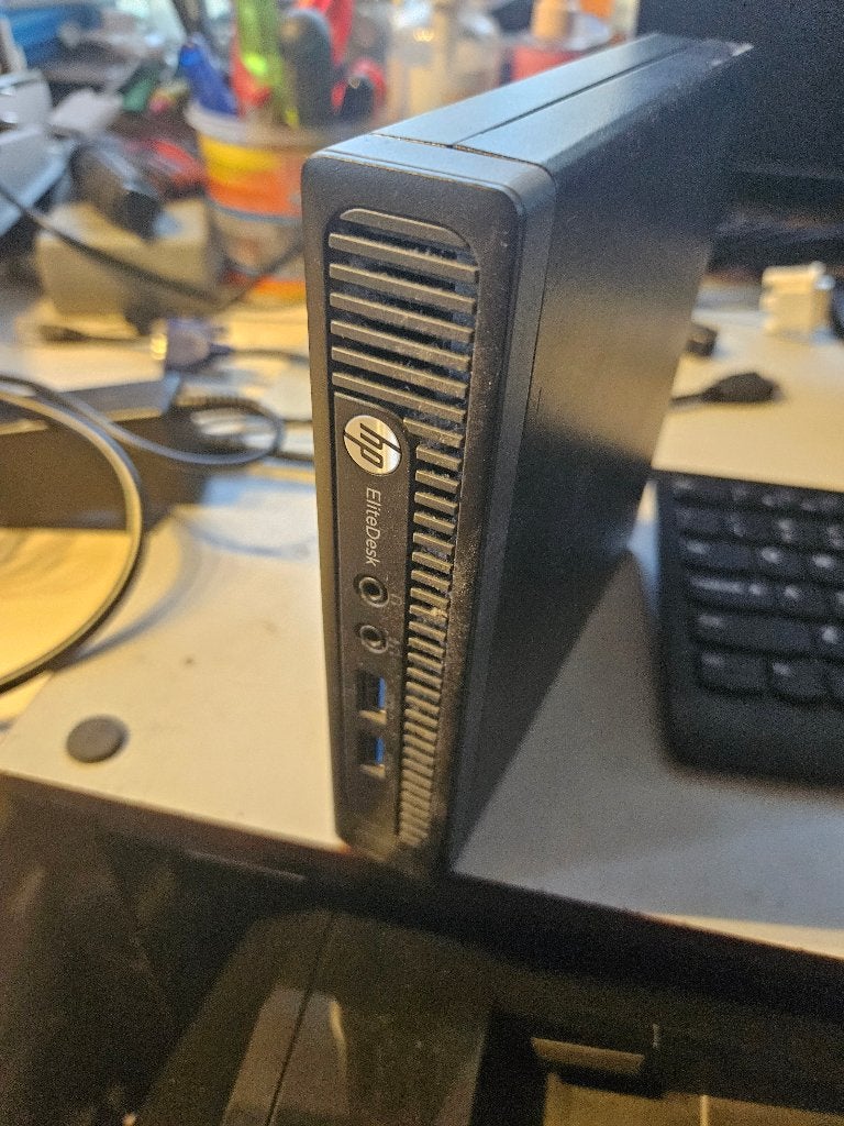 HP EliteDesk 800 G1 DM (Desktop Mini), Ophalen of Verzenden, Zo goed als nieuw