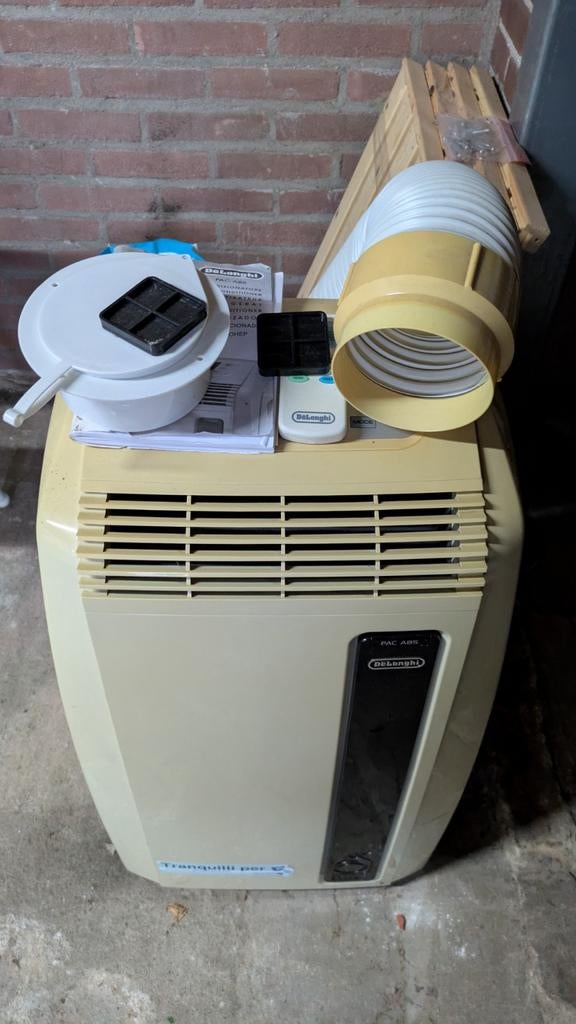 DeLonghi PAC A85 Mobiele Airco met Ontvochtigingsfunctie, Witgoed en Apparatuur, Airco's, Ophalen, Gebruikt, Minder dan 60 m³