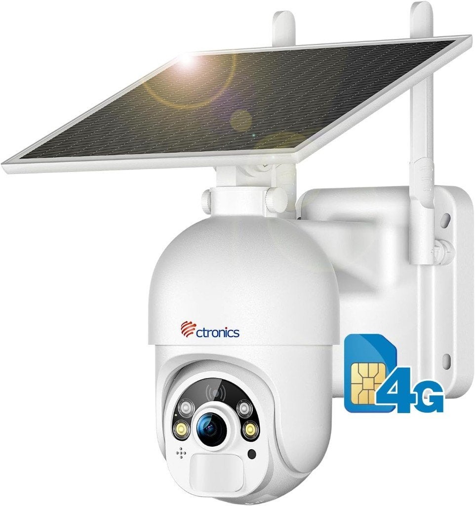 Ctronics CT-S20-4G Solar Battery PTZ Camera, Ctronics, Nieuw, Ophalen of Verzenden, Utaundnico@hotmail.com