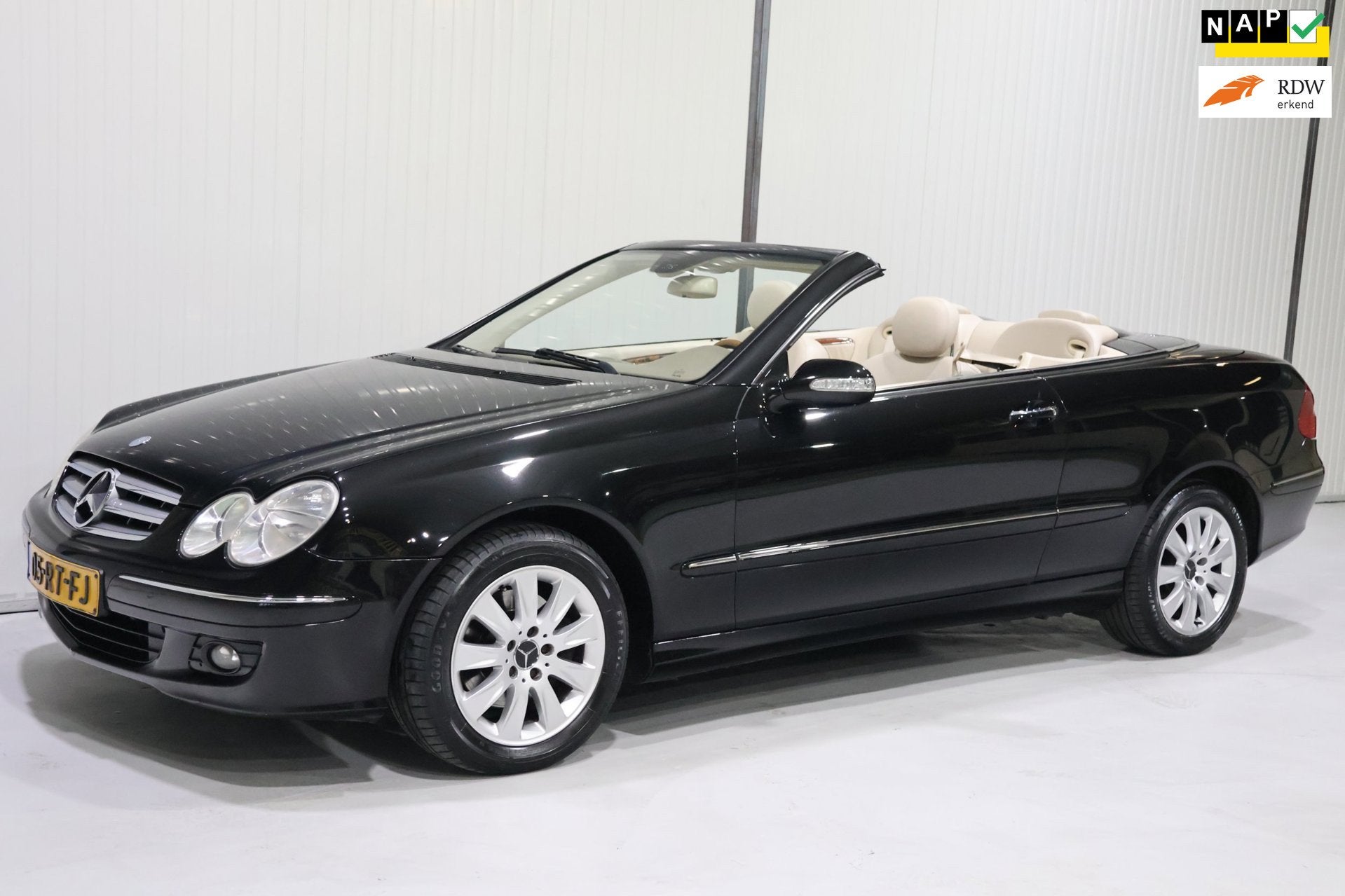 Mercedes-Benz CLK-klasse Cabrio 280 Elegance AUTOMAAT - ZEER, Auto's, Automaat, Achterwielaandrijving, Gebruikt, Automatische klimaatregeling