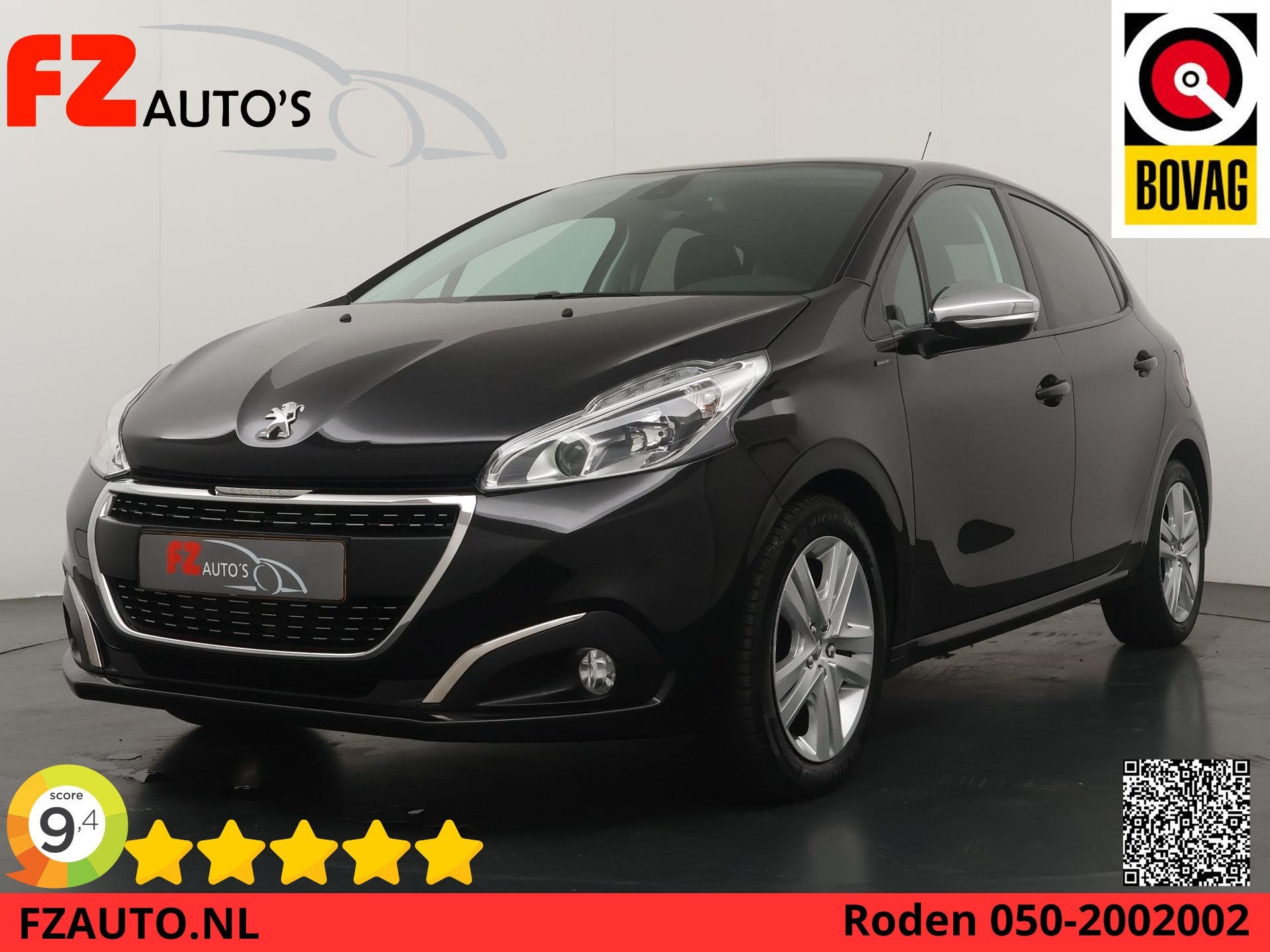 Peugeot 208 1.2 PureTech Signature - Navigatie - Parkeersens, Stof, Euro 6, 1199 cc, 82 pk