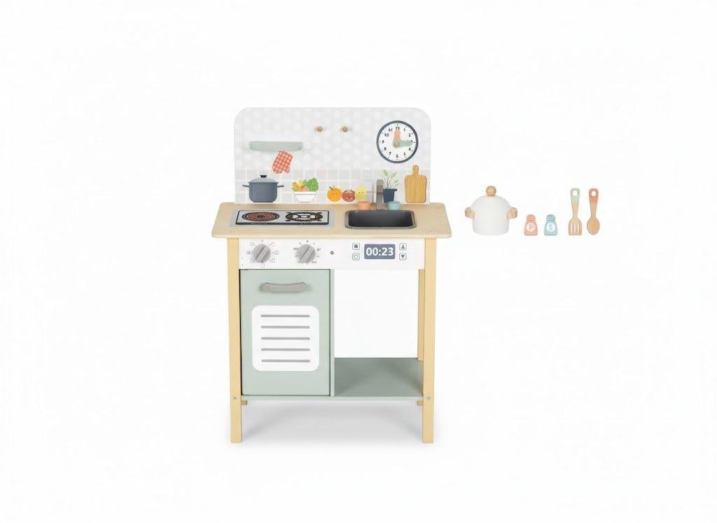 NIEUW: Houten Speelkeuken Mintgroen, Ophalen of Verzenden, Nieuw, Hout, Speelkeuken