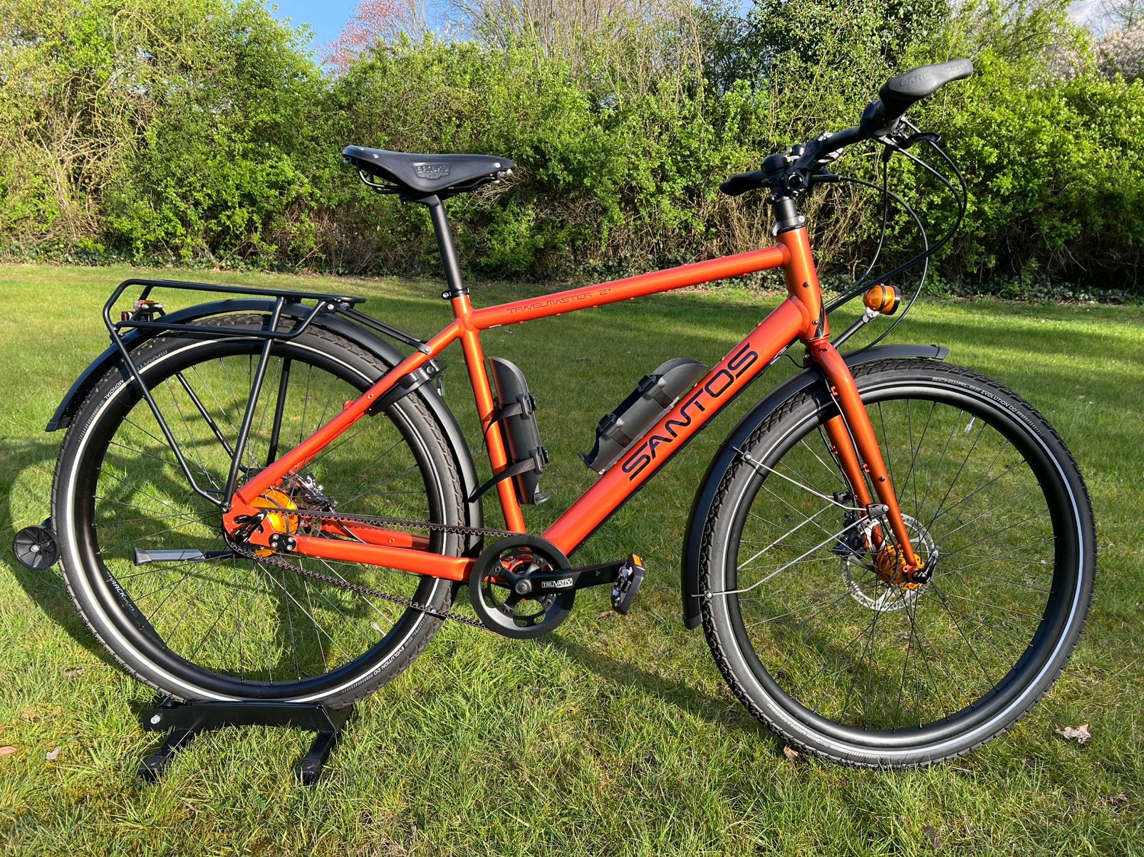 Santos Travelmaster 2+ 53cm Rohloff SON Shimano XT Gates, Fietsen en Brommers, Overige merken, ., Ophalen of Verzenden, Zo goed als nieuw