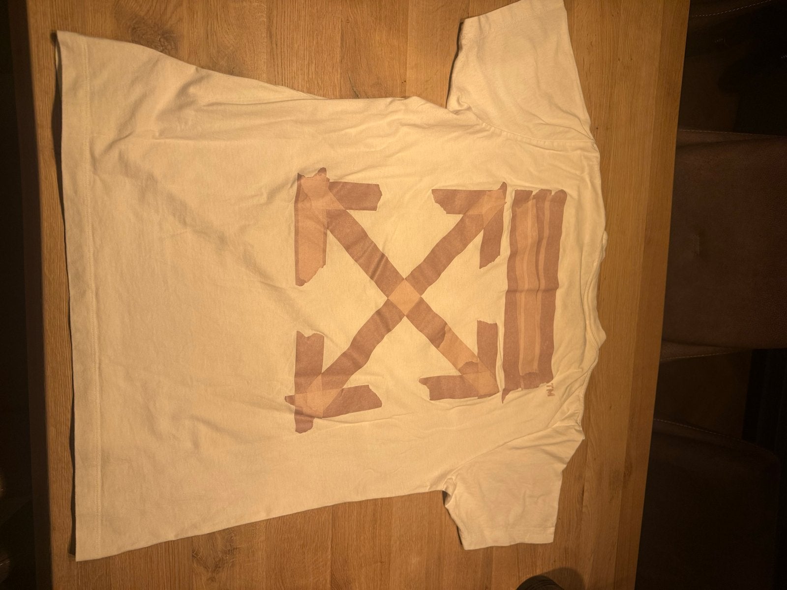 Off-White T-shirt - Wit - Maat XL - Goede staat, Ophalen of Verzenden, Gedragen, Maat 56/58 (XL), Wit