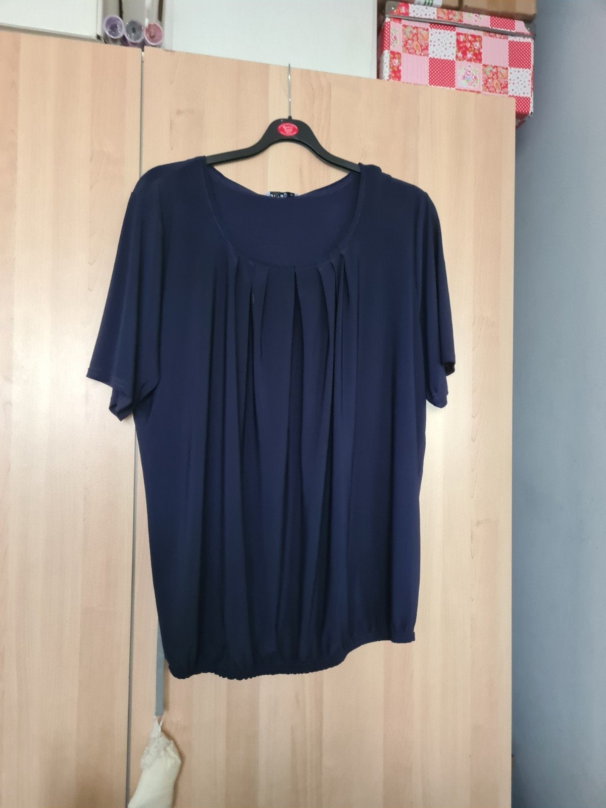 Magna Fashion donkerblauwe top, maat 46/48 (XL), Kleding | Dames, Blauw, Maat 46/48 (XL) of groter, Nieuw, Ophalen of Verzenden