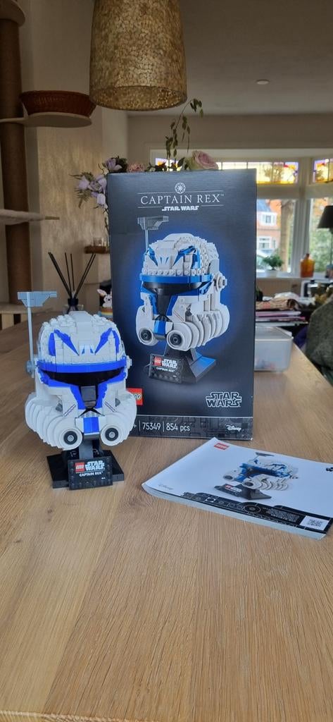 Lego Star Wars Captain Rex Helm 75349, Ophalen of Verzenden, Zo goed als nieuw