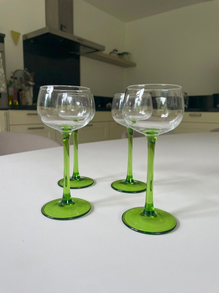 4 Elzas glazen, Ophalen, Zo goed als nieuw, Overige typen