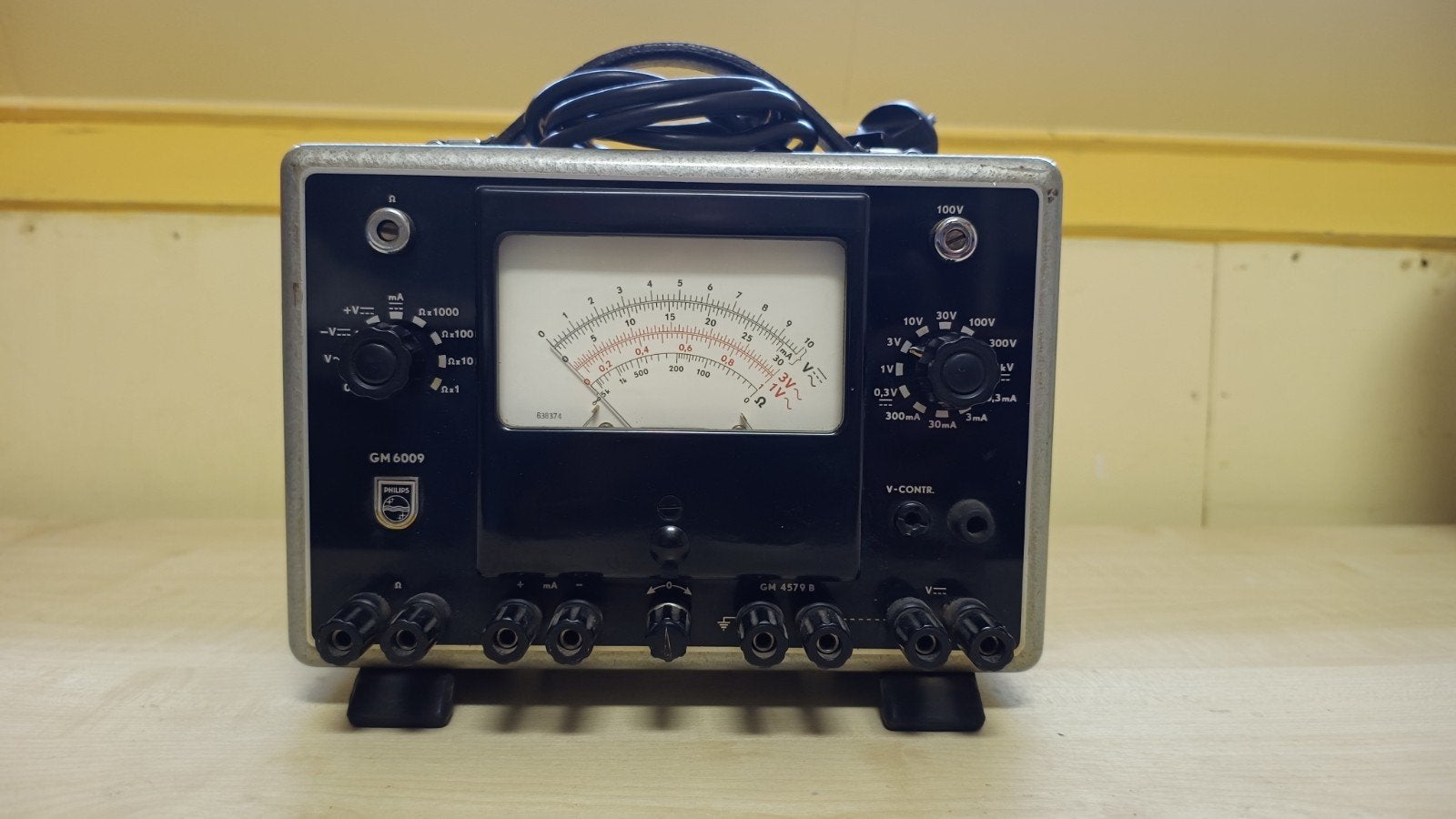 De Philips GM6009 Universeel Meetapparaat, Ophalen, Gebruikt