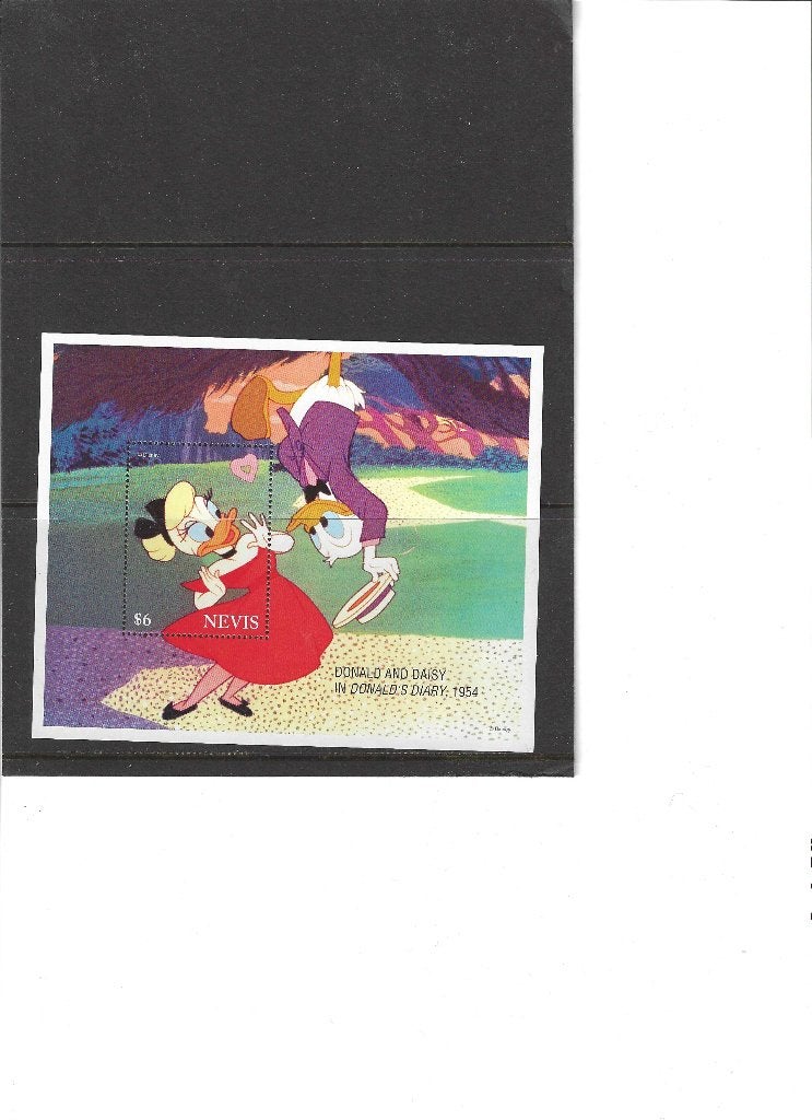 Mi 86 Disney. Nevis. Postfris, Ophalen of Verzenden, Postfris, Overige thema's