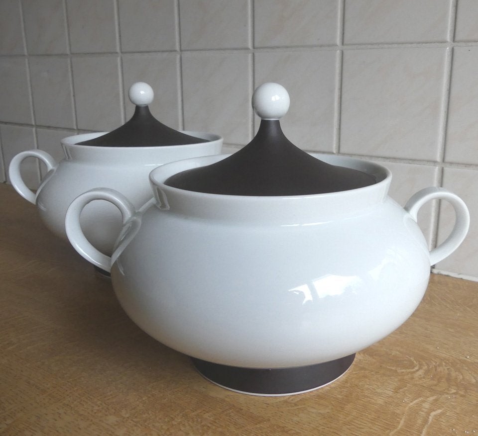 Schumann Arzberg dekschalen Armada Bali decor, Ophalen, Gebruikt, Schaal of Schalen, Effen