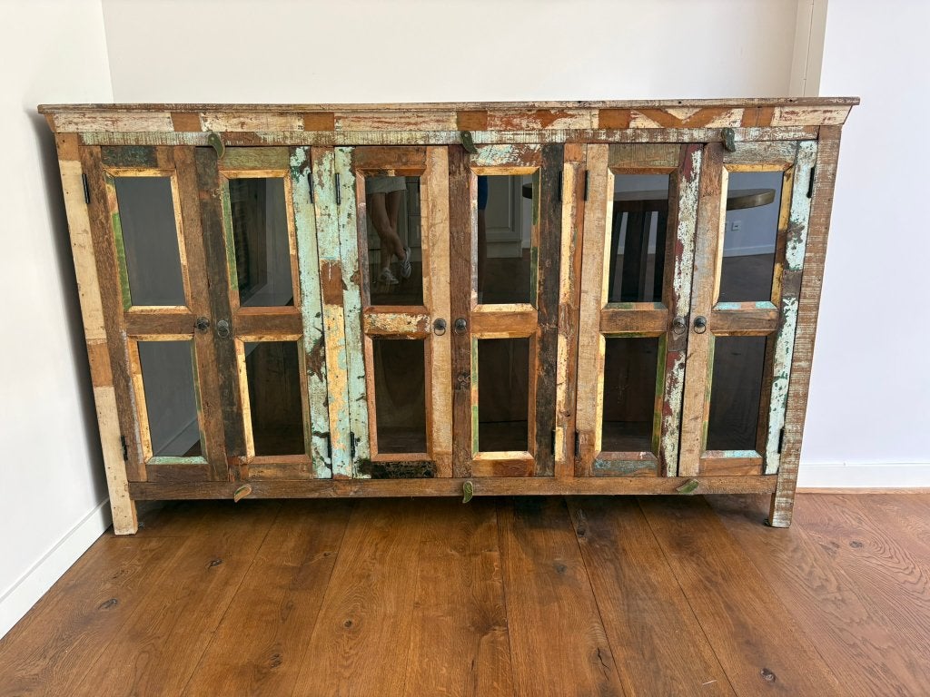 vintage kast, Antiek en Kunst, Antiek | Meubels | Kasten, Ophalen