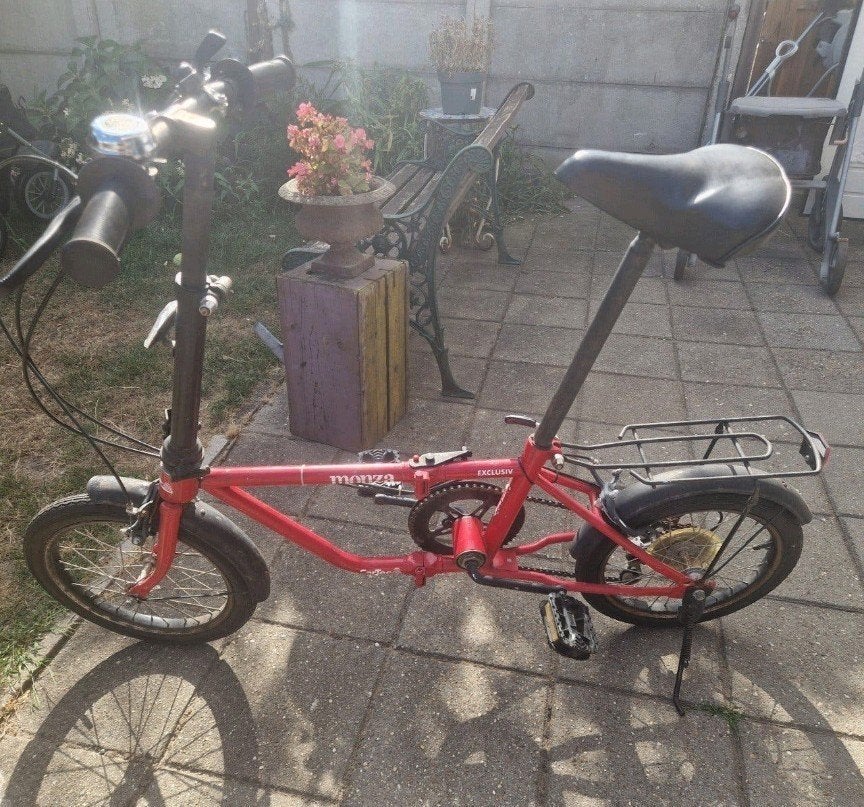 vouwfiet monza, Fietsen en Brommers, Ophalen, Gebruikt