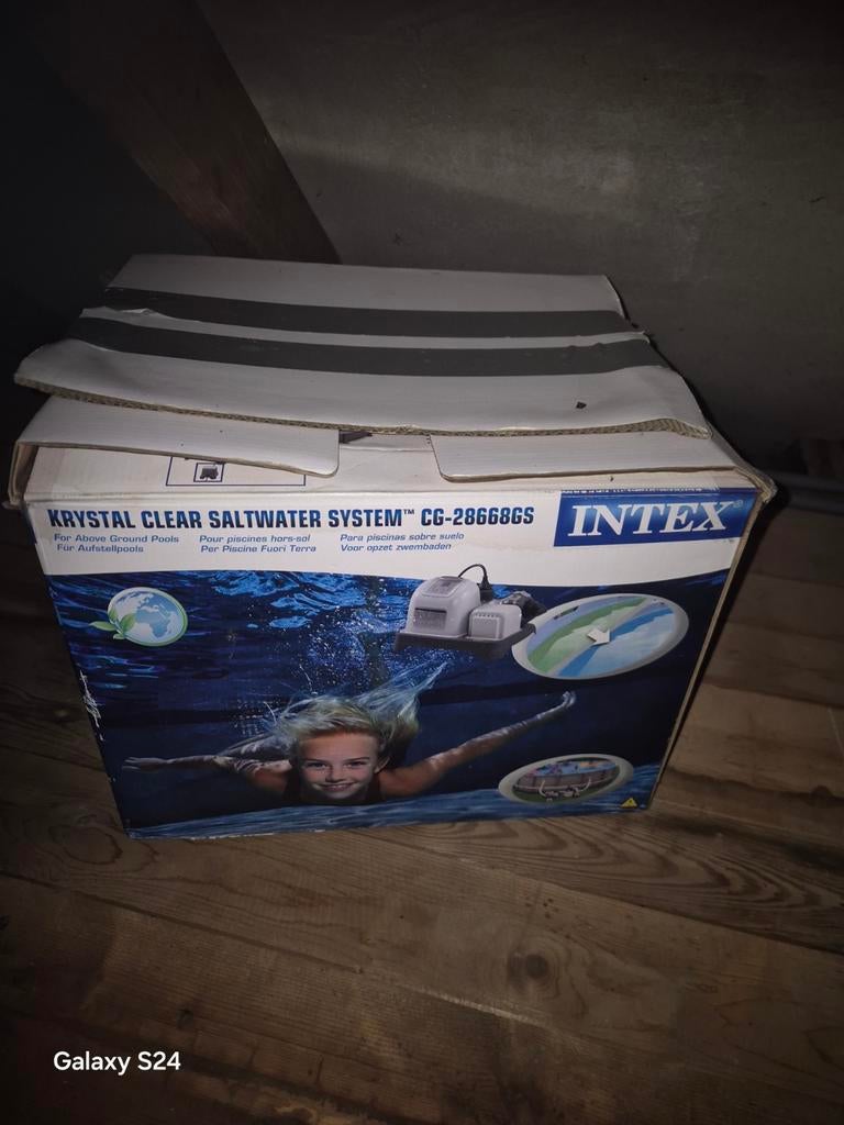 Intex Krystal Clear Zoutwatersysteem CG-28668GS, Ophalen of Verzenden, Gebruikt, Overige typen
