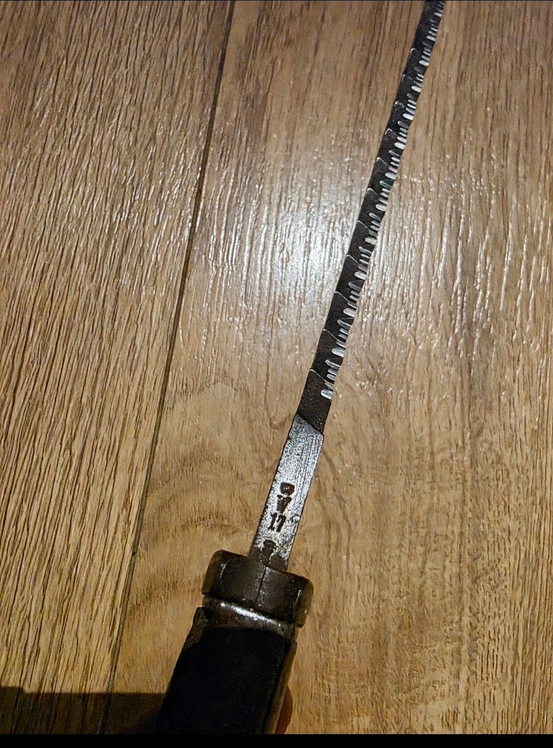 Zeldzame Duitse WOI S98/05 'Butcher Blade' zaagbajonet, Verzamelen, Ophalen, Landmacht, Duitsland, Mes of Dolk