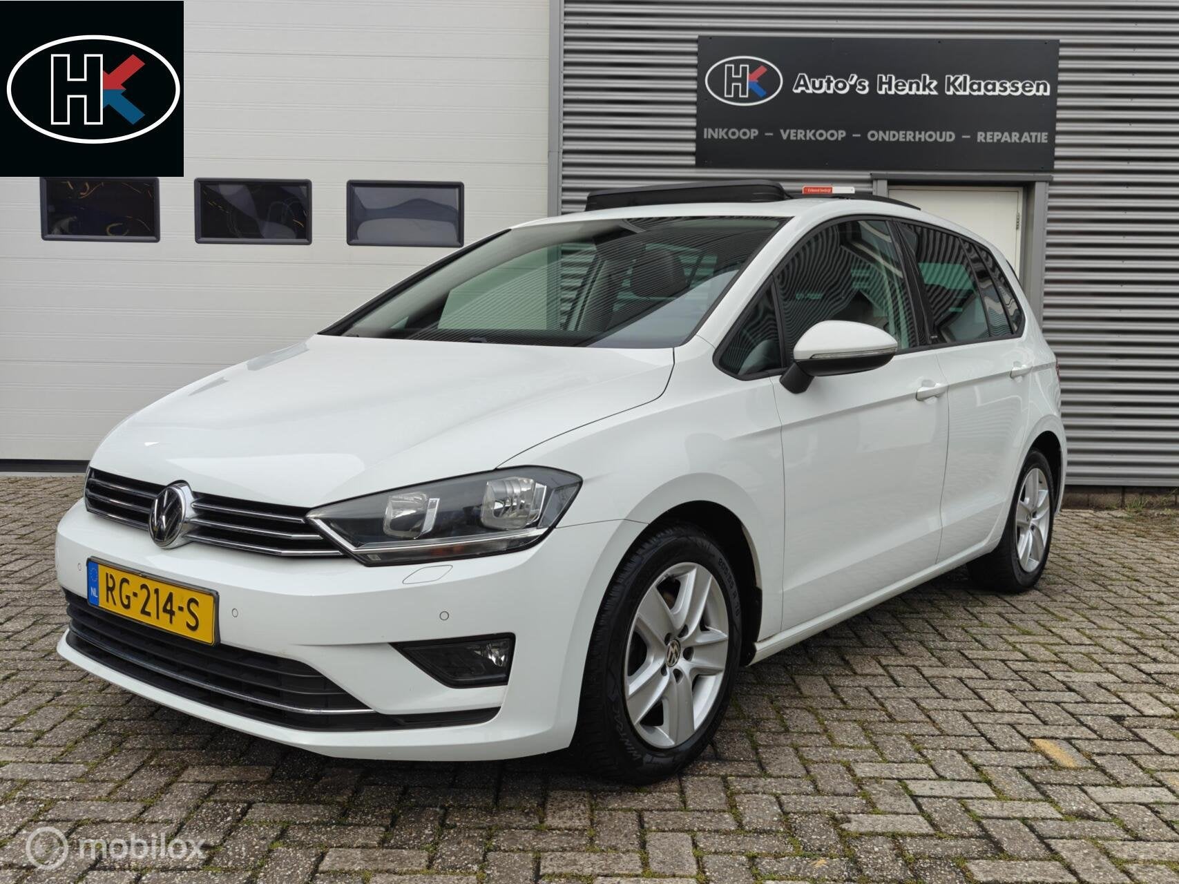 Volkswagen Golf Sportsvan 1.4TSi 125pk DSG-7 Panorama Trekh., Auto's, 125 pk, Euro 6, 4 cilinders, Wit