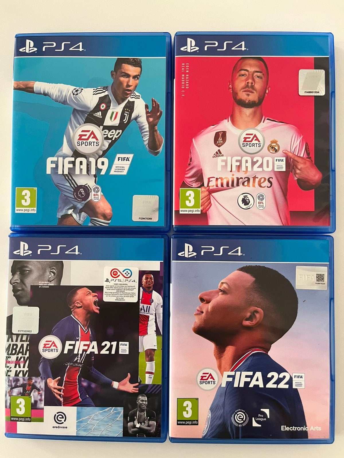 FIFA spellen, Ophalen, Gebruikt, 1 speler, Vanaf 3 jaar