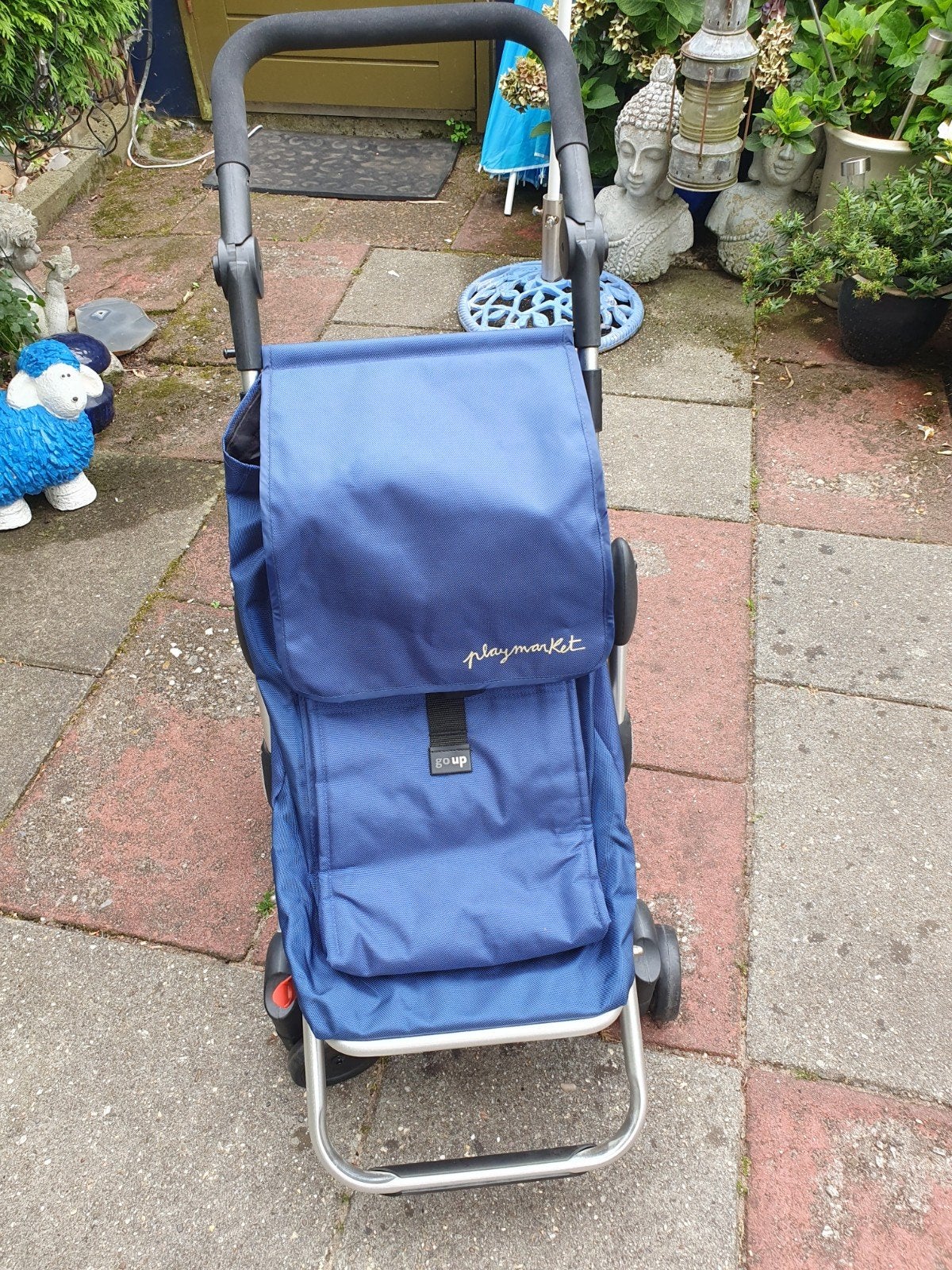 boodschappentrolley Go Up 40 liter, Ophalen, Zo goed als nieuw, Blauw, 30 cm of meer