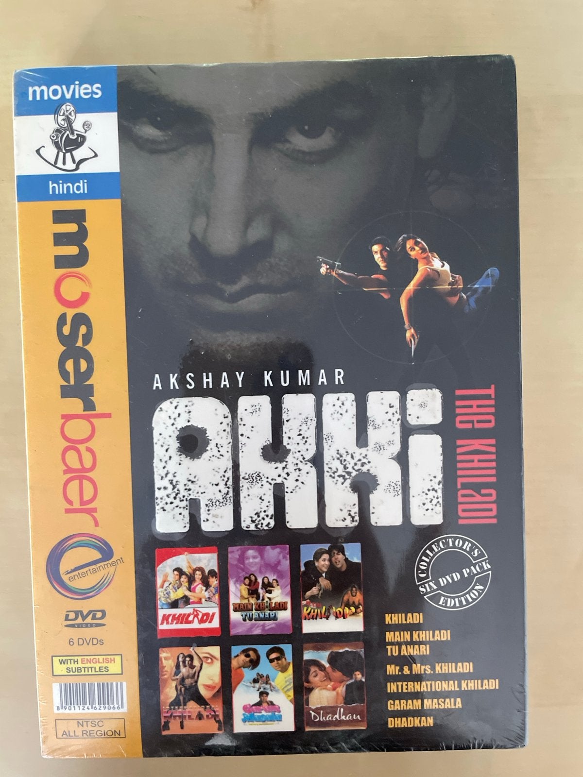 Akshay Kumar - The Khiladi Collector's Edition (6 DVD Pack), Engels, Alle leeftijden, Engels, Ophalen of Verzenden