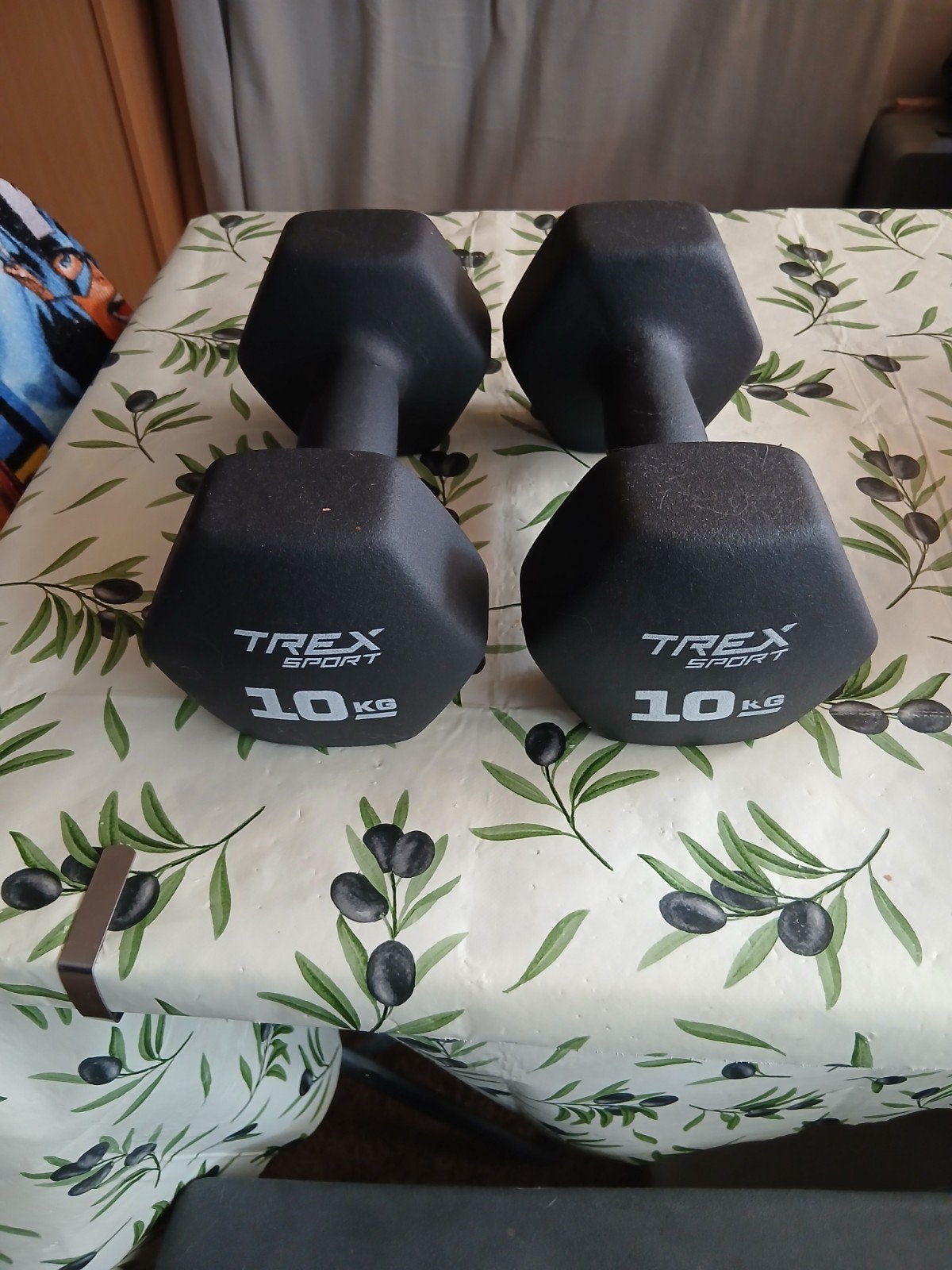Dumbbells 10 kg, Ophalen of Verzenden, Zo goed als nieuw, Dumbbell
