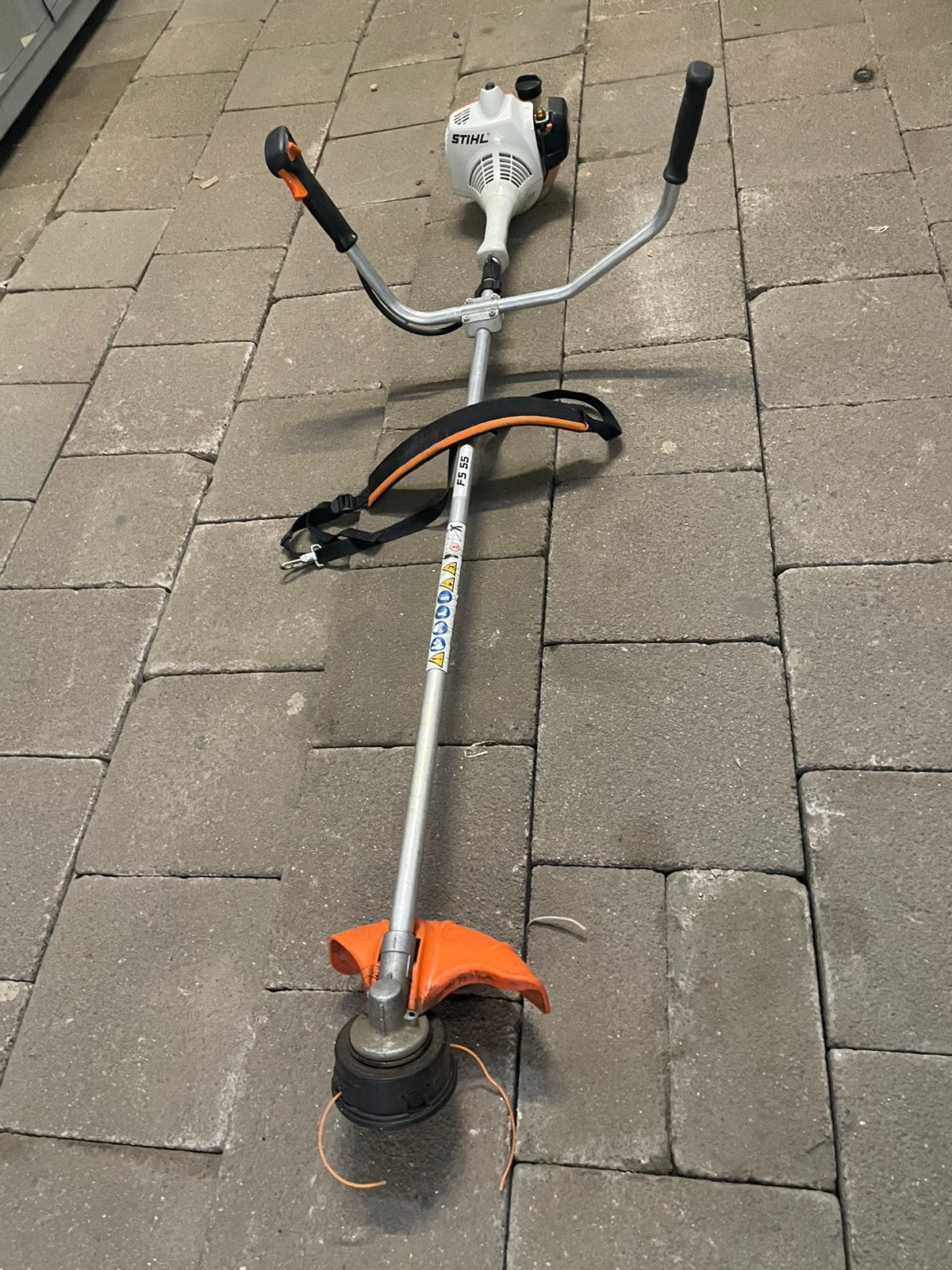 Stihl bosmaaier FS 55, Tuin en Terras, Ophalen, Zo goed als nieuw, Benzine