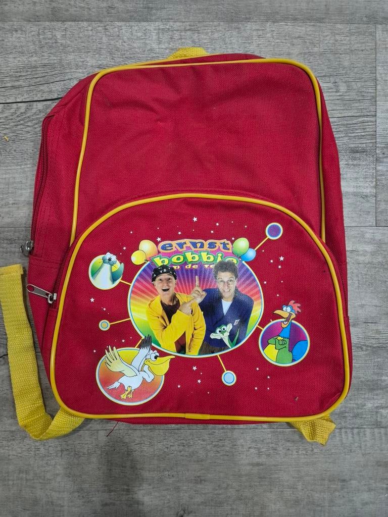 Ernst en Bobbie Rugzak - Leuke Kinderrugzak, Overige merken, Gebruikt, 25 tot 40 cm, Ophalen of Verzenden