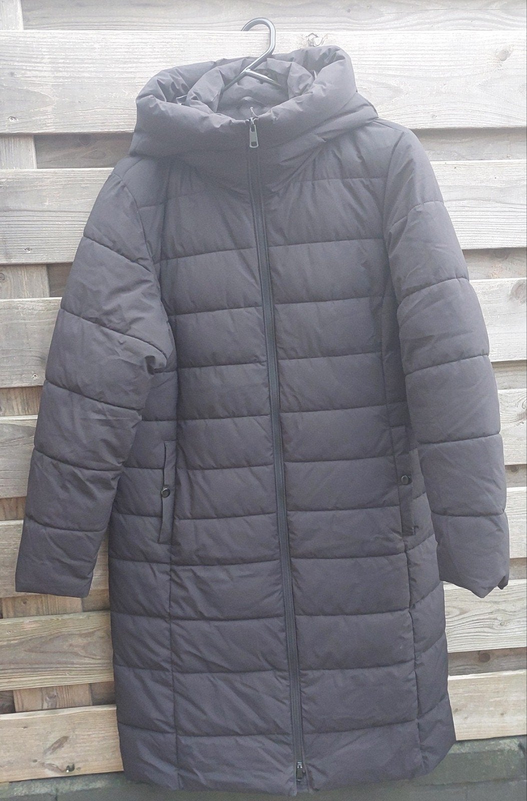 Winterjas, Zwart, Maat 42/44 (L), Ophalen of Verzenden, Zo goed als nieuw