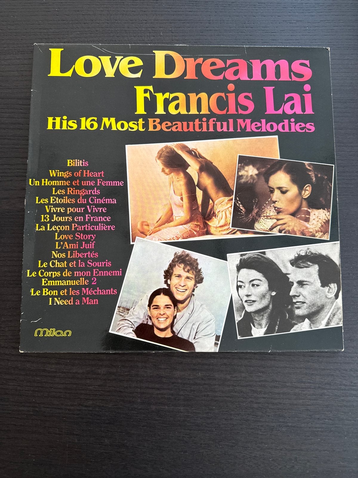 Francis Lai - Love Dreams: His 16 Most Beautiful Melodies, Ophalen of Verzenden, Gebruikt, LP